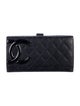 Chanel 2012 Ligne Cambon Continental Continental Wallet