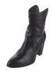 Chanel Interlocking CC Logo Leather Western Boots