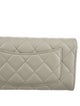 Chanel 2021-2022 Interlocking CC Logo Trifold Wallet