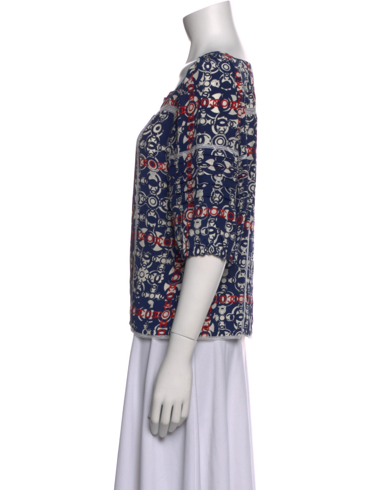 Chanel 2007 Silk Blouse