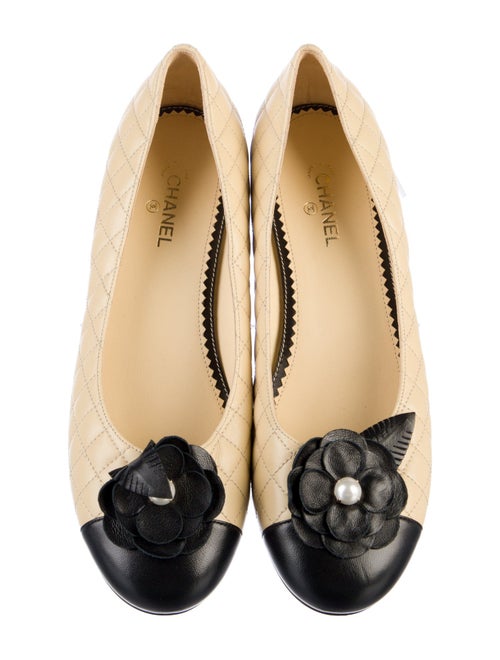 Chanel 2016 Interlocking CC Logo Flats