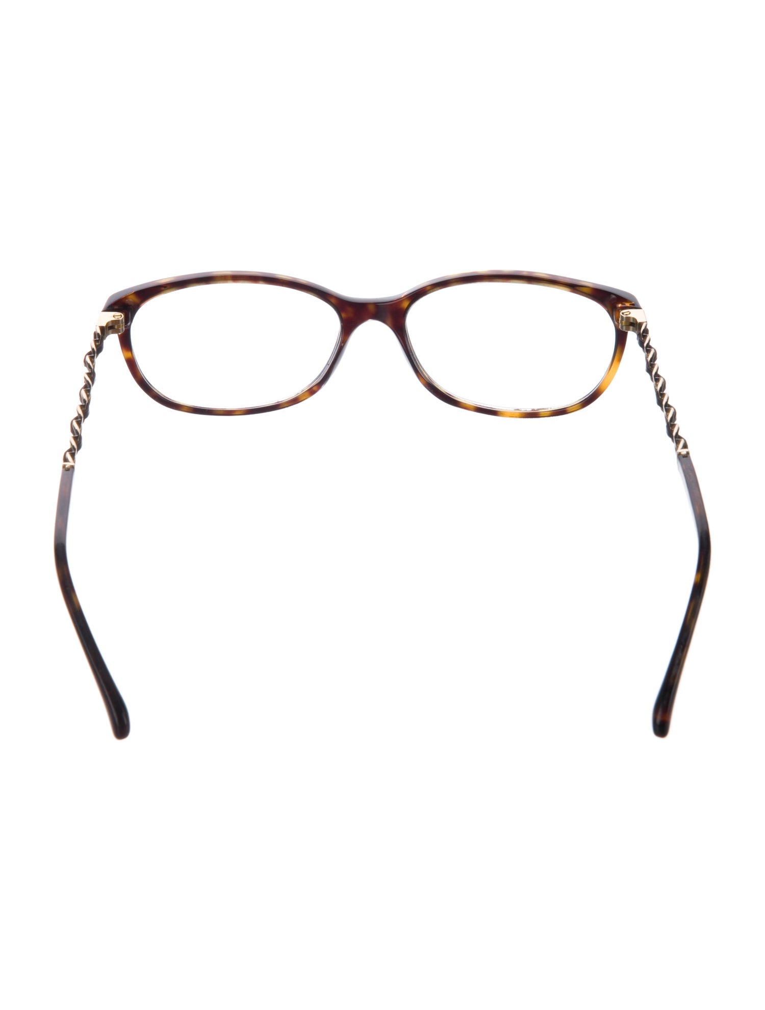 Chanel Interlocking CC Logo Cat-Eye Eyeglasses