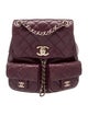 Chanel Quilted Caviar Duma Backpack