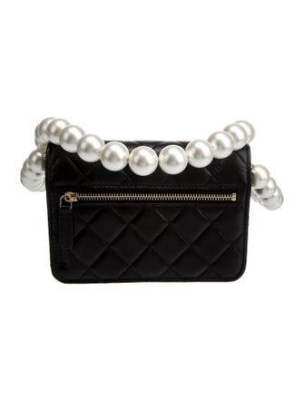 Chanel Mini Maxi Pearls Wallet on Chain