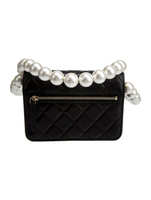 Chanel Mini Maxi Pearls Wallet on Chain
