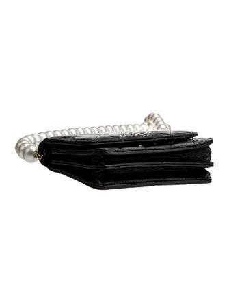 Chanel Mini Maxi Pearls Wallet on Chain