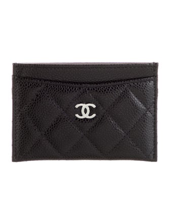 Chanel Interlocking CC Logo Card Holder