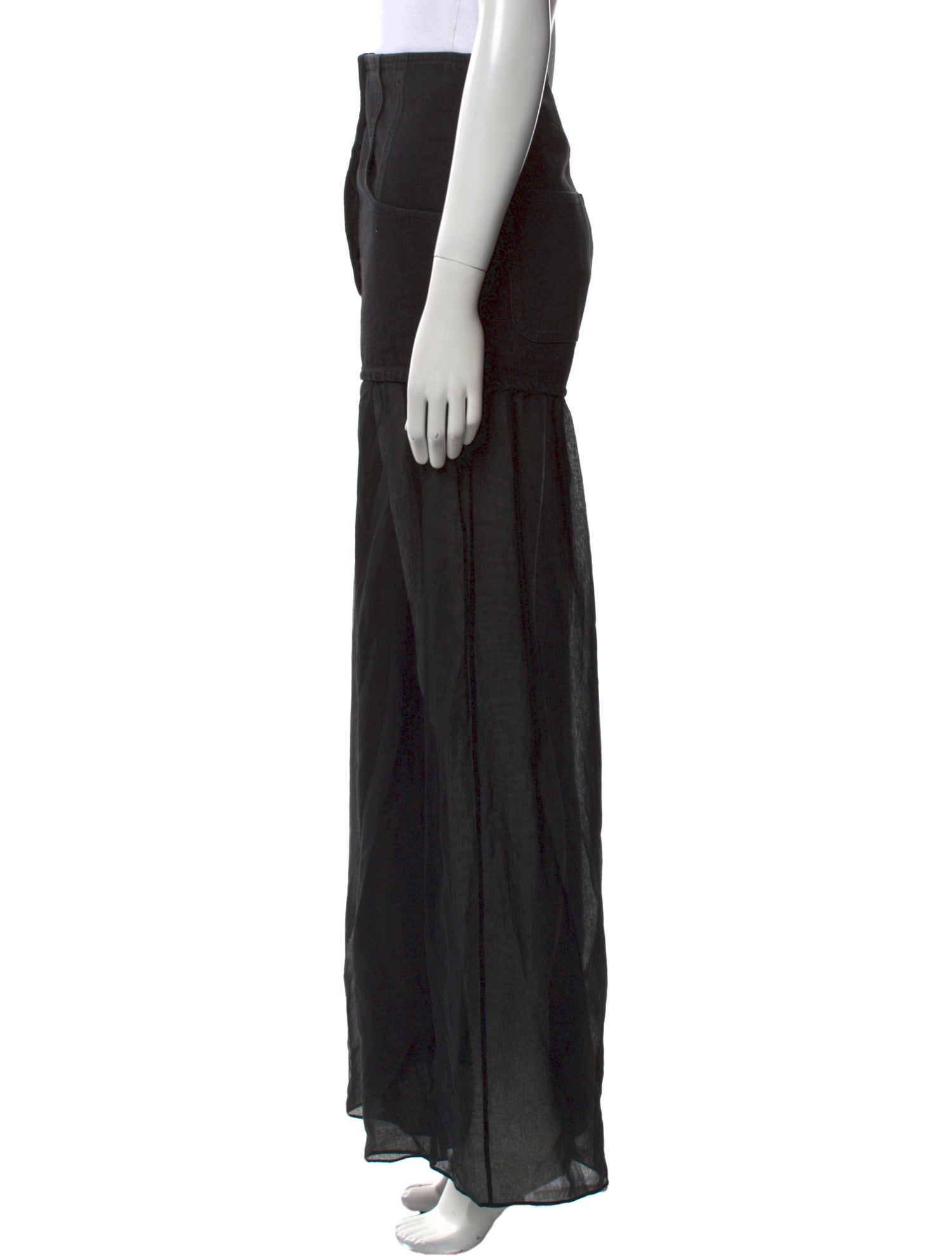 Chanel 2021 Wide Leg Jeans