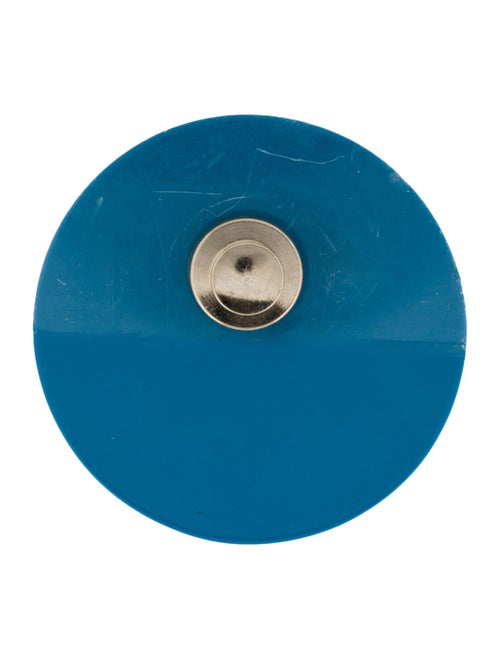 Chanel Resin CC Lapel Pin