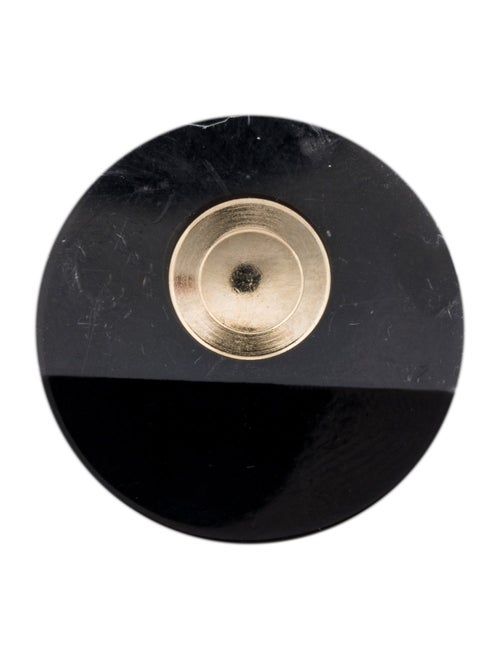 Chanel Resin CC Lapel Pin