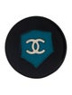 Chanel Resin CC Lapel Pin