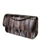 Chanel Python Classic Medium Double Flap Bag