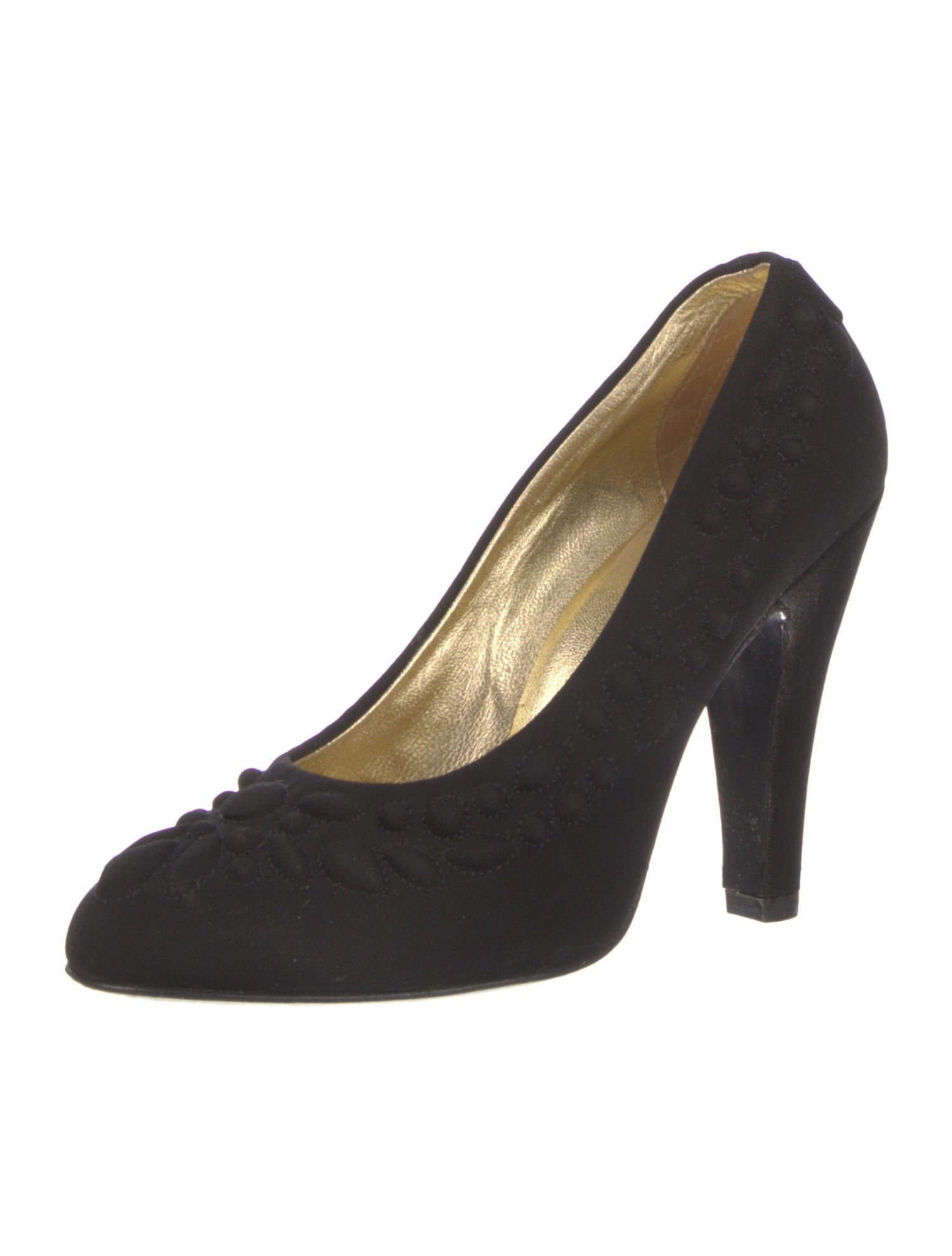 Chanel Interlocking CC Logo Pumps