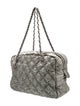 Chanel Tweed On Stitch Bowler Bag