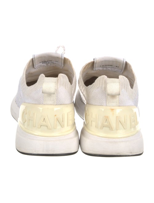 Chanel Colorblock Pattern Sneakers