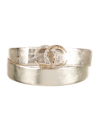 Chanel 2015 Interlocking CC Logo Belt