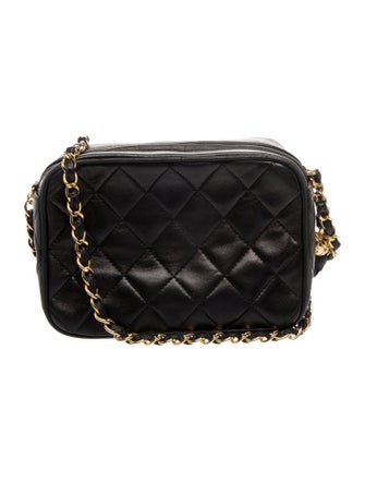 Chanel Quilted Mini CC Tassel Camera Bag