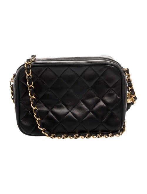 Chanel Quilted Mini CC Tassel Camera Bag