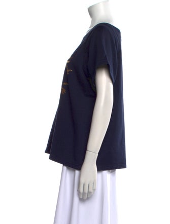 Chanel 2018 Graphic Print T-Shirt