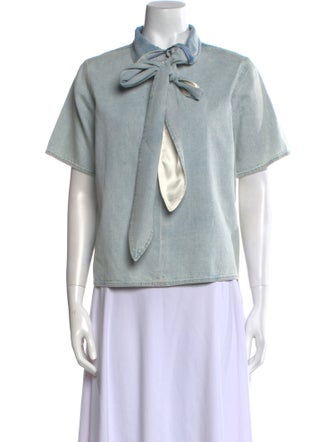 Chanel 2020 V-Neck Sweatshirt