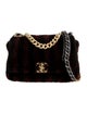 Chanel Medium Striped Shearling 19 Flap Bag