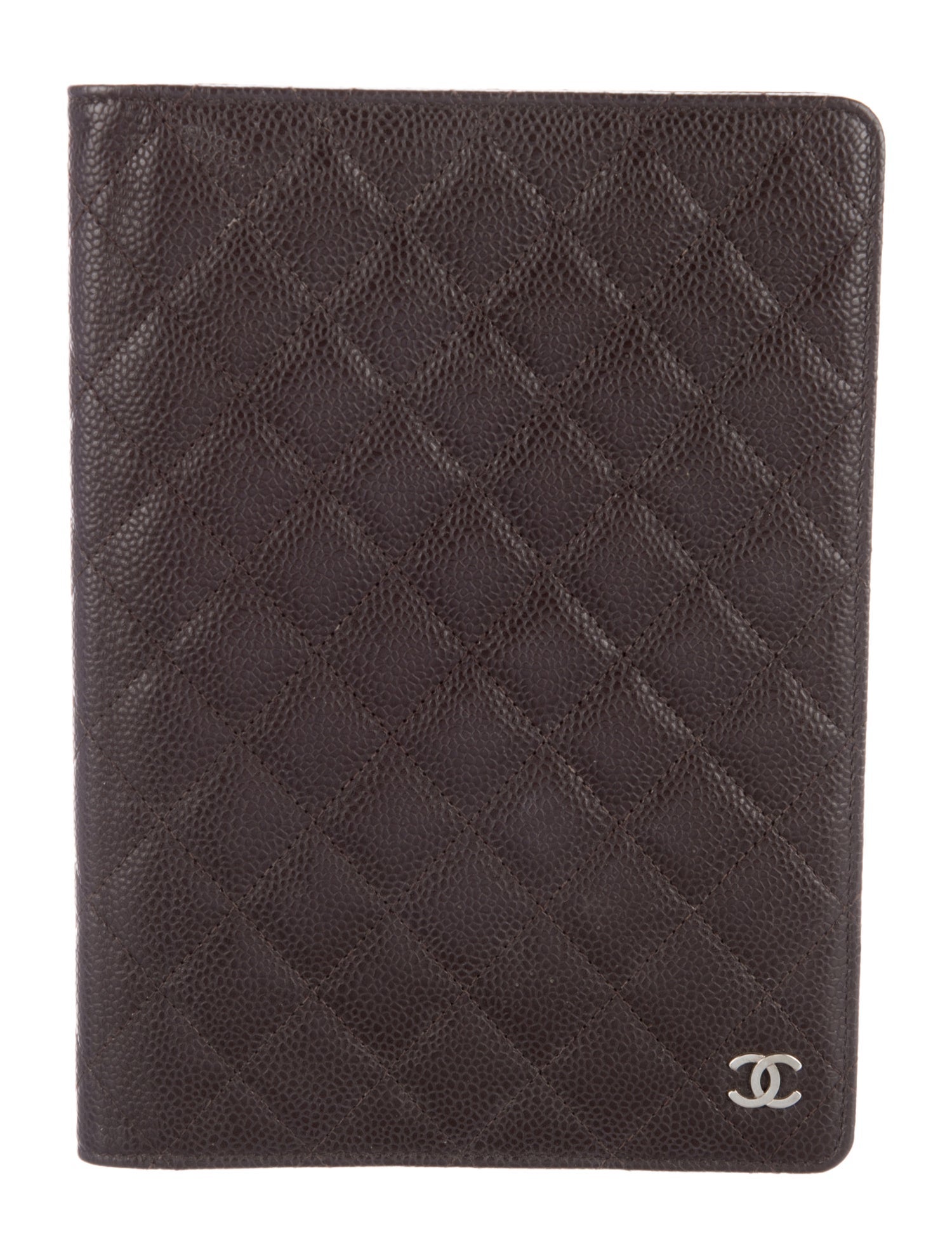 Chanel Quilted Caviar Agenda Cover