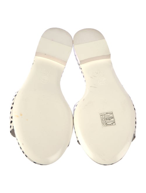 Chanel 2024 Interlocking CC Logo Slides