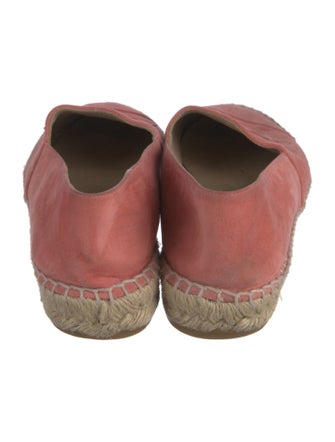 Chanel Interlocking CC Logo Suede Espadrilles