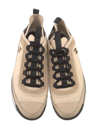 Chanel Interlocking CC Logo Sneakers