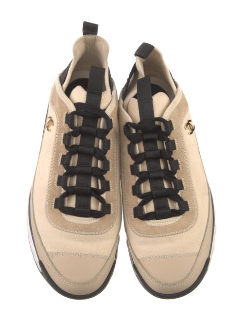 Chanel Interlocking CC Logo Sneakers