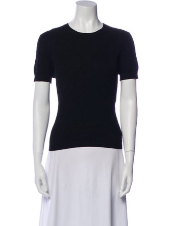 Chanel Crew Neck Short Sleeve T-Shirt