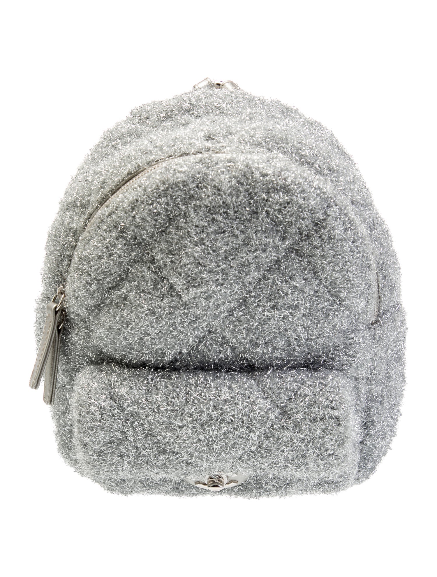 Chanel Pluto Glitter Mini Backpack