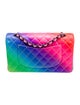 Chanel 2023 Medium Rainbow Classic Double Flap Bag