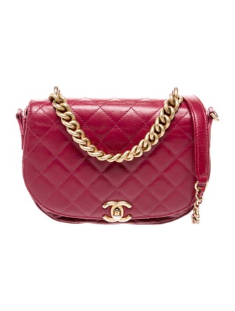 Chanel Small Quilted Messenger Bag