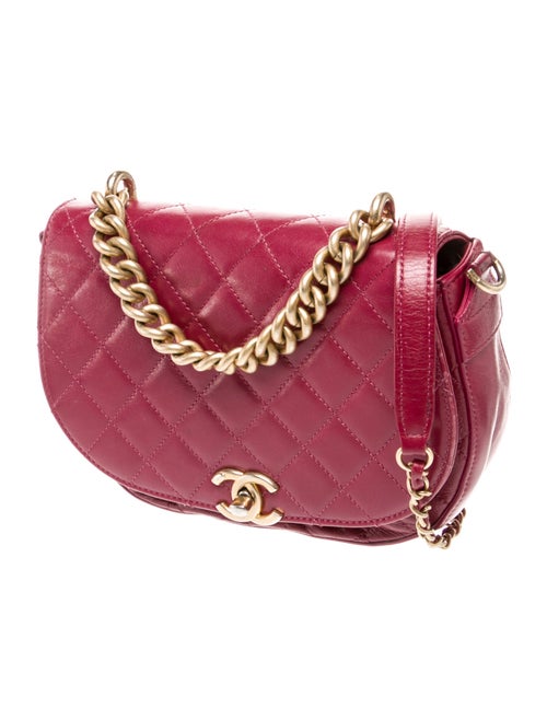 Chanel Small Quilted Messenger Bag