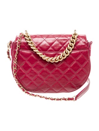 Chanel Small Quilted Messenger Bag