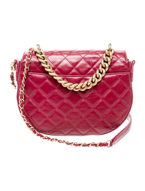 Chanel Small Quilted Messenger Bag