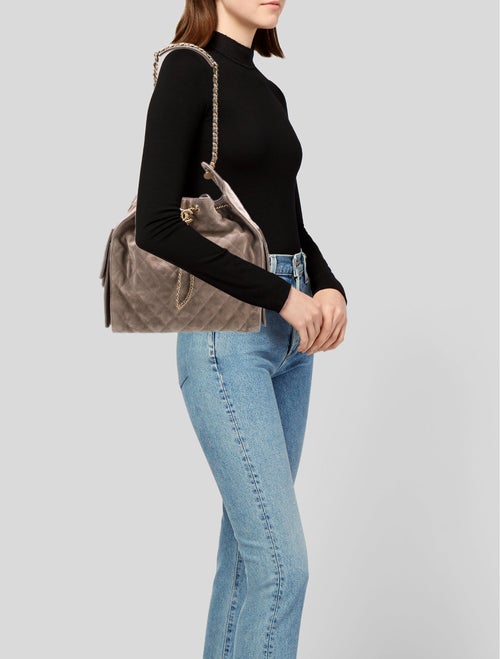 Chanel 2025 Large Suede 25 Hobo