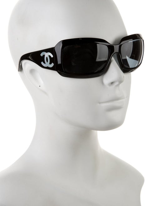 Chanel Interlocking CC Logo Square Sunglasses