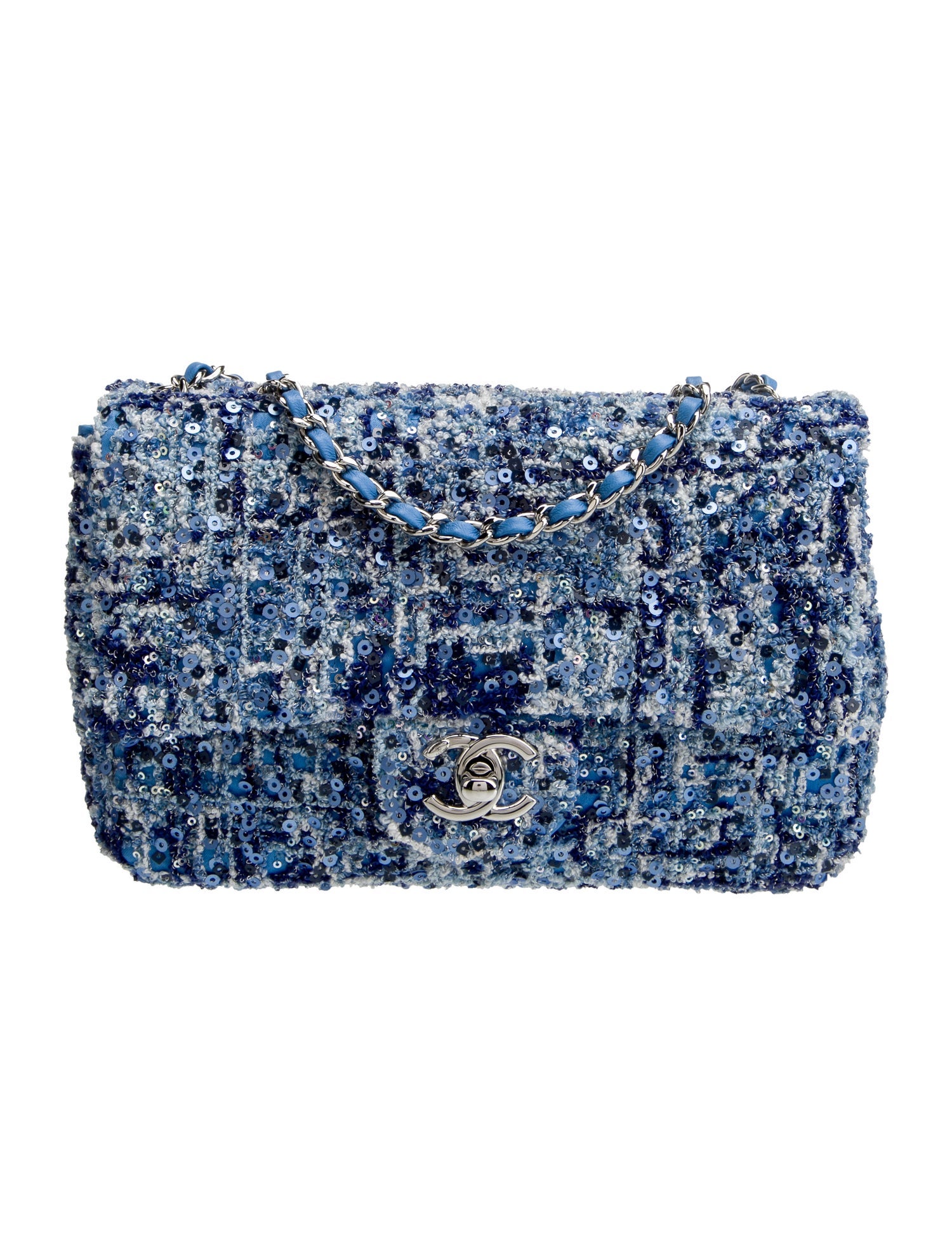 Chanel Sequin Mini Rectangular Flap Bag
