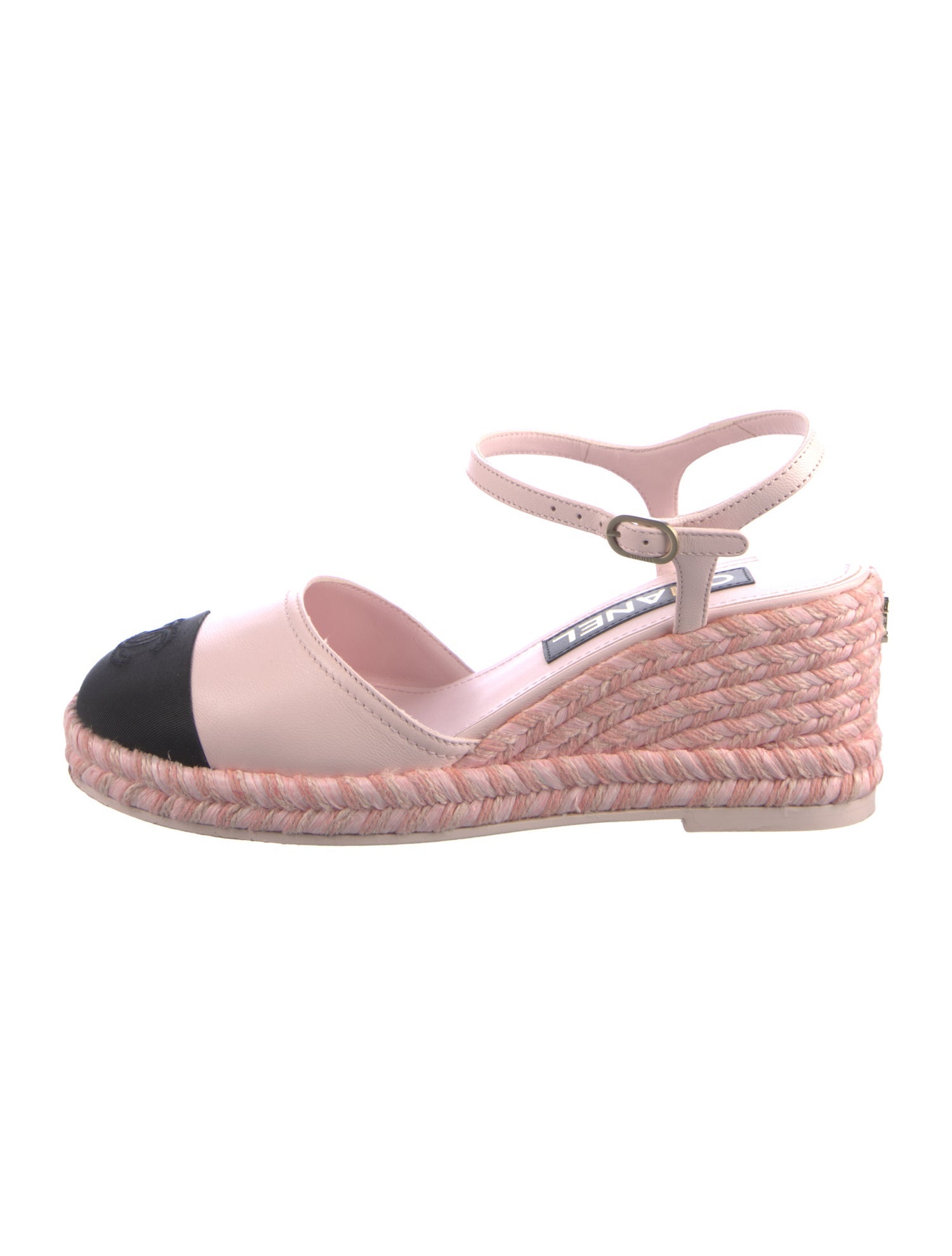 Chanel 2023 Interlocking CC Logo Espadrilles