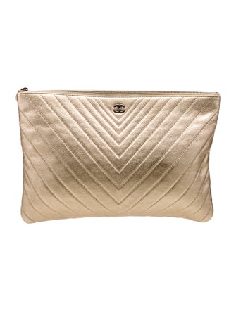 Chanel Large Chevron O-Case
