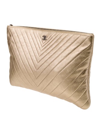 Chanel Large Chevron O-Case