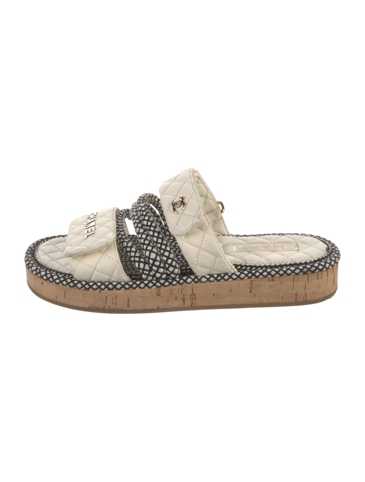 Chanel 2021 Interlocking CC Logo Espadrilles