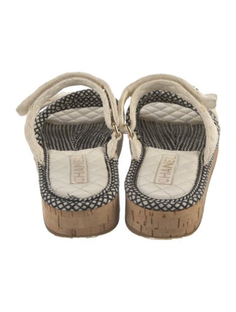 Chanel 2021 Interlocking CC Logo Espadrilles