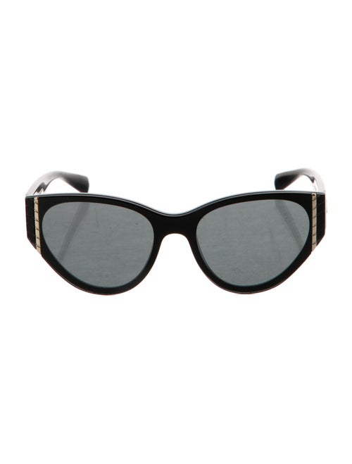 Chanel Interlocking CC Logo Cat-Eye Sunglasses