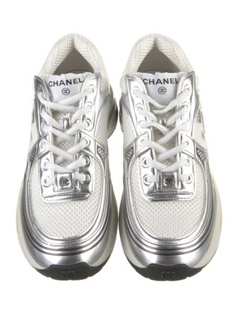 Chanel 2023 Interlocking CC Logo Sneakers
