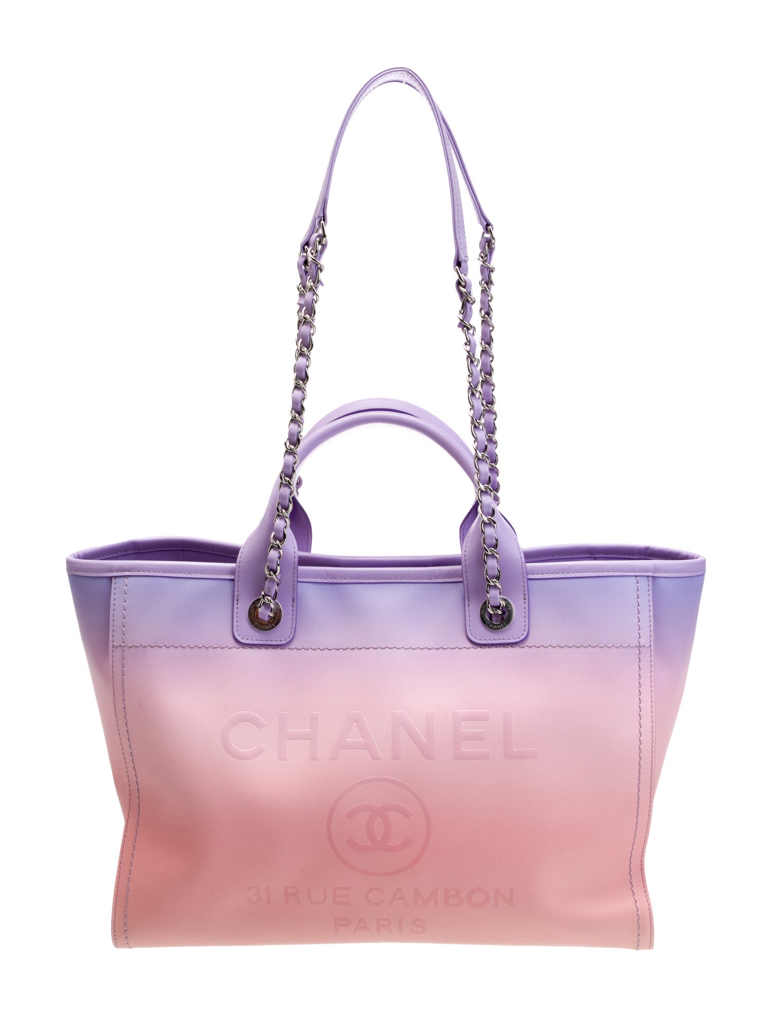 Chanel Small Ombré Deauville w/ Pouch