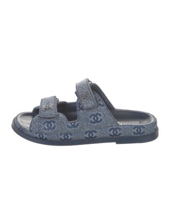 Chanel 2025 Interlocking CC Logo Slides