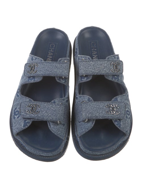 Chanel 2025 Interlocking CC Logo Slides